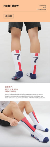 Number Kids Soccer Socks 10# Star 7# Mid-tube Boys Cycling Socks Outdoor Towel Bottom Fashion Men's Sport Football Short Socks - Buy online at  Vibe In Cart.