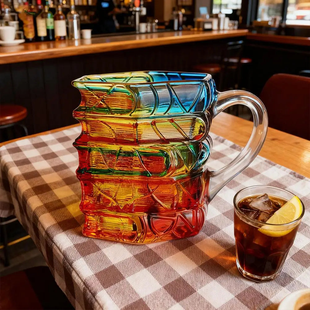 350ML Unique Book-Shaped Glass Mug Coffee & Tea Cup Creative Gift For Book Lovers Double Duty Drinkware & Decor - Buy online at  Vibe In Cart.