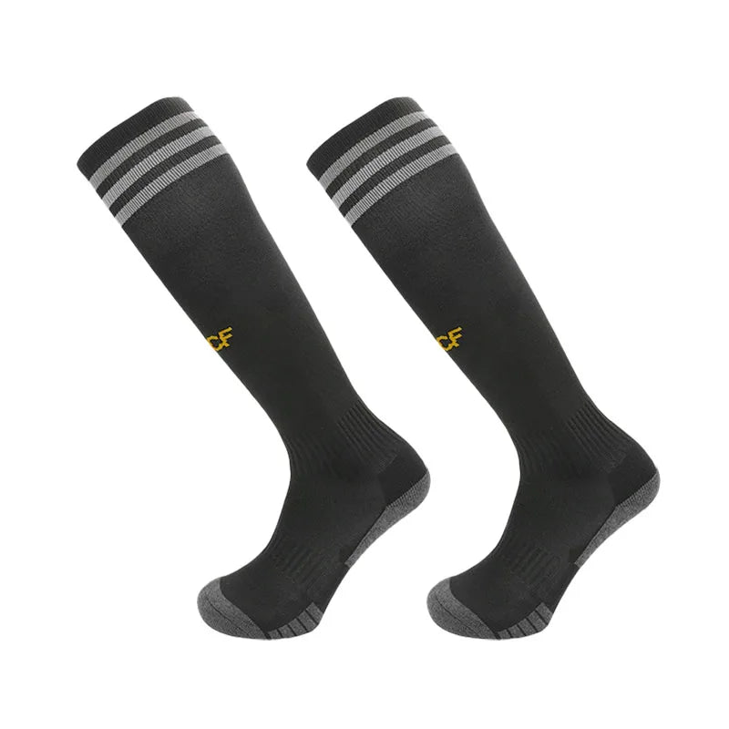 Knee High Polyester Soccer Socks for Unisex Adults and Kids