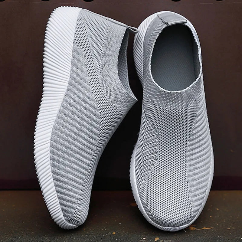 Women Shoes Breathable Flats Elastic Flat Shoes For Women Sneakers Zapatos Mujer Spring Summer Footwear Lightweight Sports Shoes - Buy online at  Vibe In Cart.