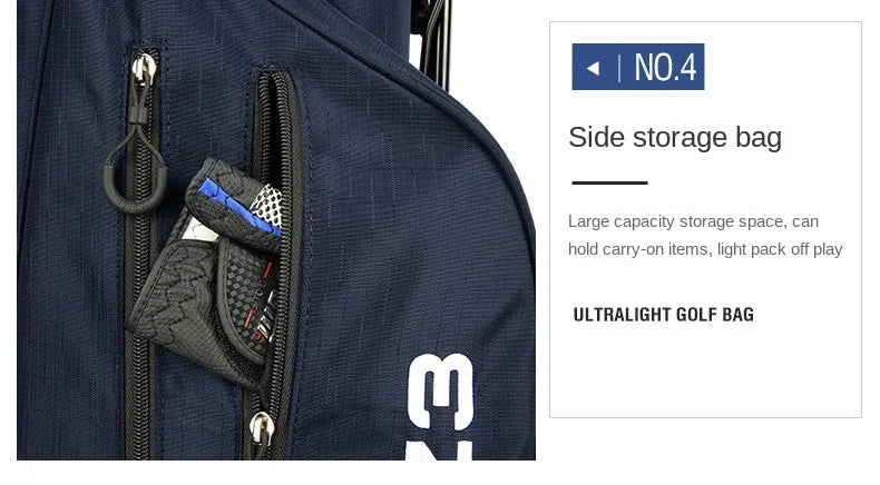 Unisex Lightweight Multifunctional Nylon Golf Stand Bag