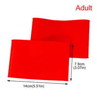 Silicone Shin Guard Straps for Soccer, Football and Sports, 1 Pair