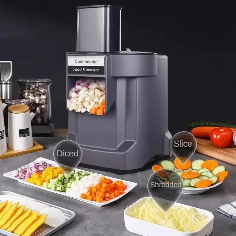 Commercial Vegetable Cutting Machine Automatic Vegetable Carrot Potato Chopper Slice Shred And Diced Quickly Cut Vegetables - Buy online at  Vibe In Cart.