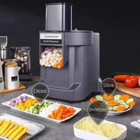 Commercial Vegetable Cutting Machine Automatic Vegetable Carrot Potato Chopper Slice Shred And Diced Quickly Cut Vegetables - Buy online at  Vibe In Cart.