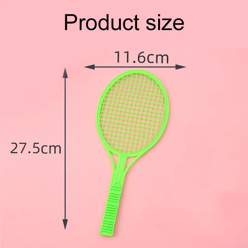 Children Mini Badminton Tennis Racket with Two Balls Plastic Parent-child Physical Exercise Baby Ball Games Summer Gifts TMZ - Buy online at  Vibe In Cart.