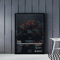 Rapper Album Cover Retro Poster Music Canvas Wall Art Print Mural Home Decor Music Lover Gift - Buy online at  Vibe In Cart.