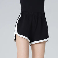 Women's Wide Leg Mid-Waist Loose Breathable Workout Shorts