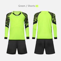 Children's Long Sleeve Protective Goalkeeper Jersey for Football