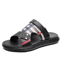 Men's Lightweight EVA Summer Beach Sandals with Medium Heel