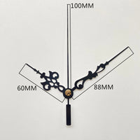 Silent Quartz Battery Operated Clock Movement with Hands