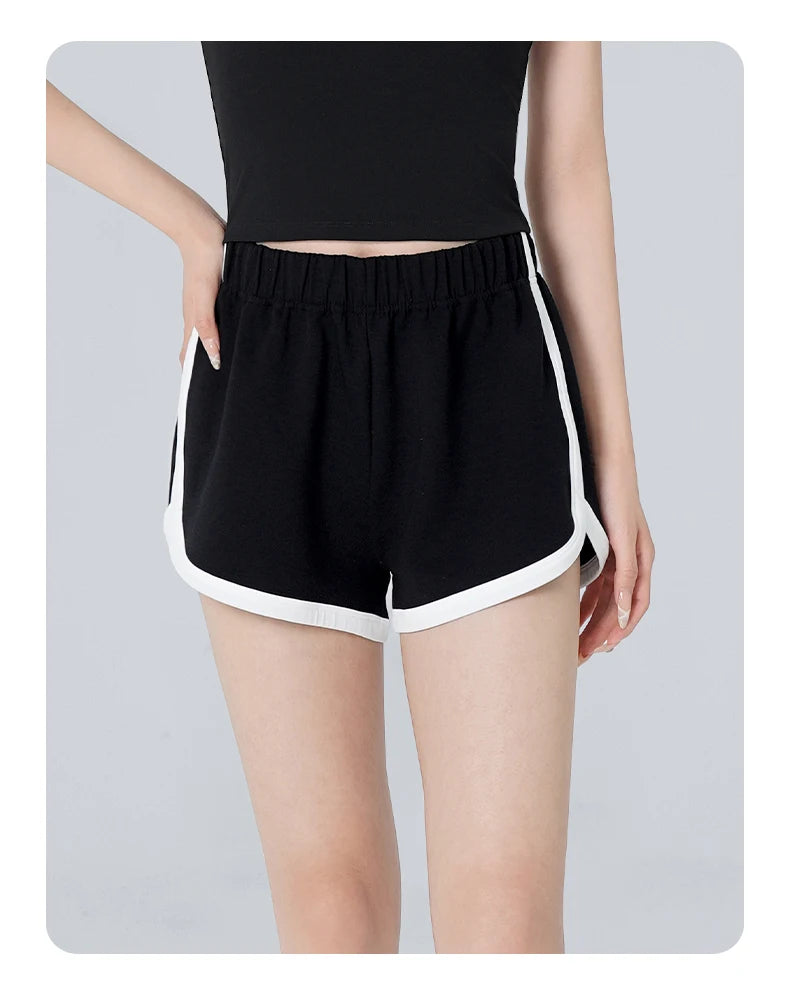 Women Tennis Yoga Workout Wide Leg Short Pants Mid-waist Causal Loose Straight Shorts Teen Girl Breathable Jogging Gym Clothing - Buy online at  Vibe In Cart.