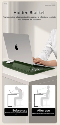 Laptop And Tablet Sleeve Case In Pu Material For 13 To 16 Inch Sizes