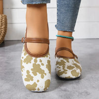Women Flats New Leopard Print Comfortable Soft Flat Loafers Shoes Women Ballet Flat Mary Jane Shoes for Women - Buy online at  Vibe In Cart.