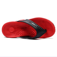 Massage Flip Flops for Men Summer Breathable Beach Shoes Sandals Men Luxury Flip Flops Breathable Plus Big Size Men Slippers 46 - Buy online at  Vibe In Cart.