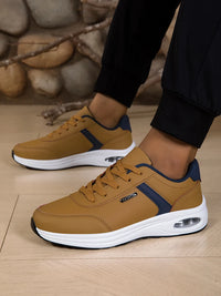 Men's Waterproof Non-Slip Casual Sports Shoes Lace-Up