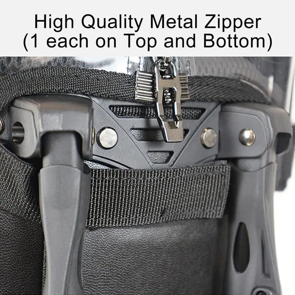 Portable Waterproof Nylon Golf Bag Rain Cover with Zipper and Buckle