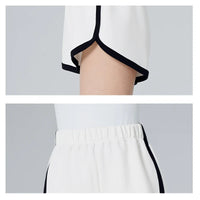 Women Tennis Yoga Workout Wide Leg Short Pants Mid-waist Causal Loose Straight Shorts Teen Girl Breathable Jogging Gym Clothing - Buy online at  Vibe In Cart.