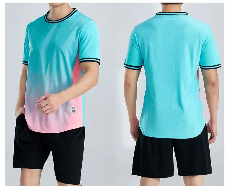 Adult Personalize Football Jerseys Soccer Uniform MAN Women Team Training Quick-Drying Sportswear Futsal Tracksuit Outfit - Buy online at  Vibe In Cart.