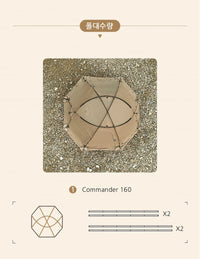 MOBI GARDEN Camping Tent Commander Dome Tent Shelter Waterproof Windproof Ultra-light 70D Nylon 160/185/245CM - Buy online at  Vibe In Cart.