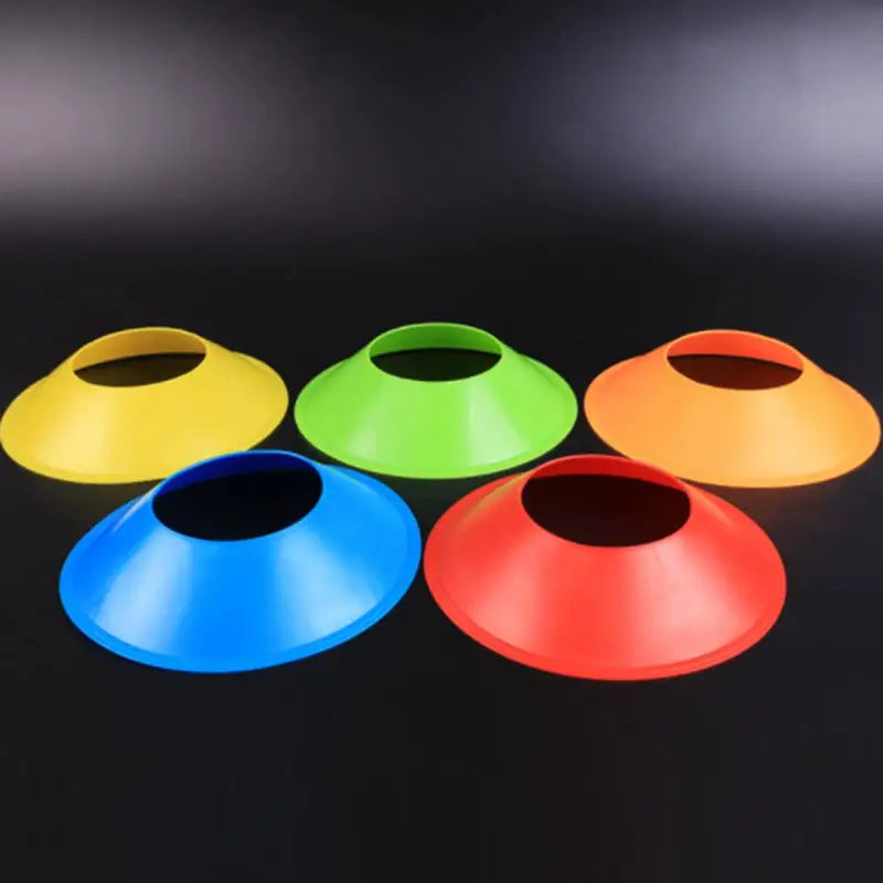 5/10pcs soccer Training Sign Dish Pressure Resistant Cones Marker Discs Bucket Outdoor Basketball Football Training Sports - Buy online at  Vibe In Cart.