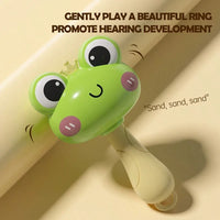 Educational Plastic Animal-Shaped Maracas for Infants and Toddlers, 9x5x5cm