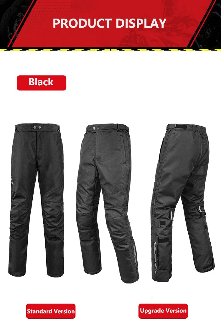 FEHER Winter Motorcycle Pants Quick Release for Men and Women Anti-fall Waterproof Windproof Keep Warm Motorbike Riding Trousers - Buy online at  Vibe In Cart.