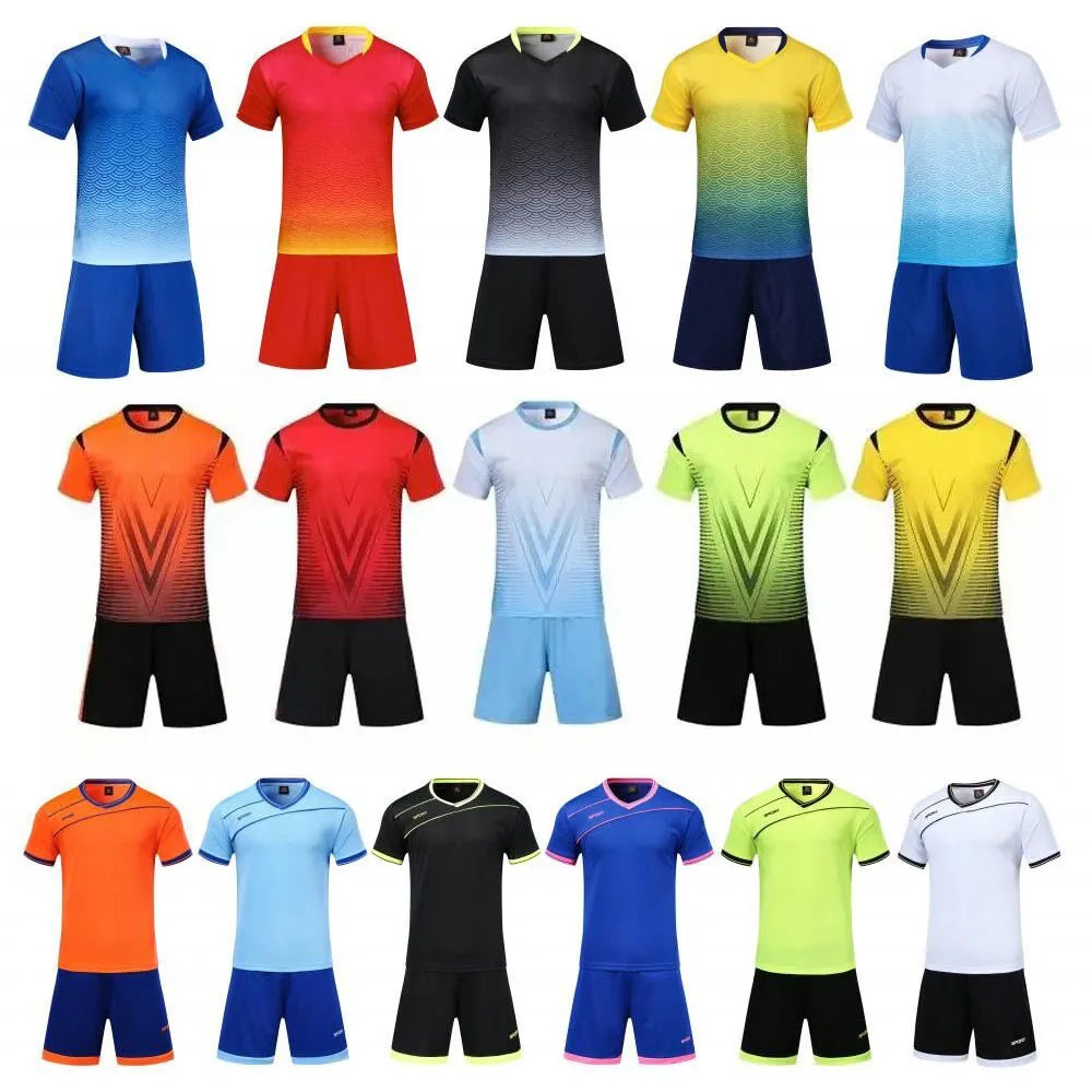 Adult Kids Football Jersey Men Customize Soccer Uniform Kit Sports Clothes Women Futsal Sportswear Child Training Tracksuit Suit - Buy online at  Vibe In Cart.