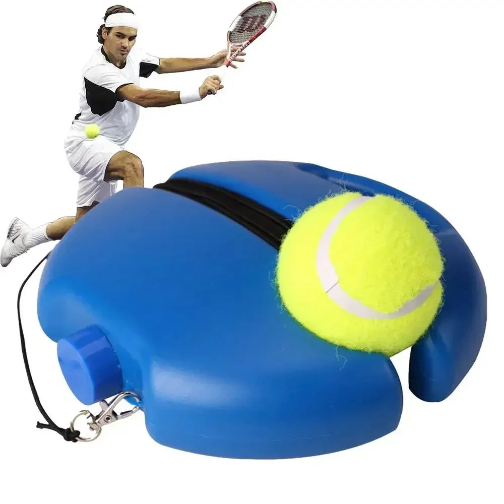 Tennis Trainer With 1Pc Tennis Ball For Beginner, Tennis Rebounder Set For Self Training, Auxiliary Training Equipment - Buy online at  Vibe In Cart.