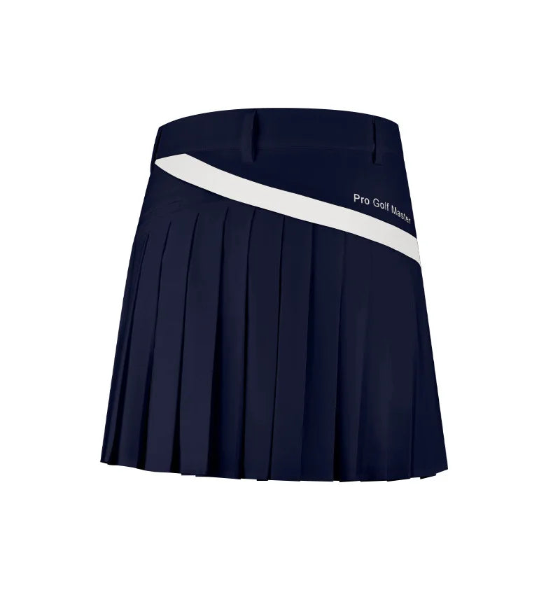 PGM Golf skirt for women‘s summer sports shorts with breathable base pants and a pleated QZ089