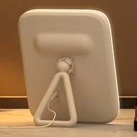 LED Makeup Mirror, 3-Color Light, 360° Rotatable, Touch Control, USB Powered, Tabletop Vanity Mirror for Bedroom Bathroom Travel - Buy online at  Vibe In Cart.