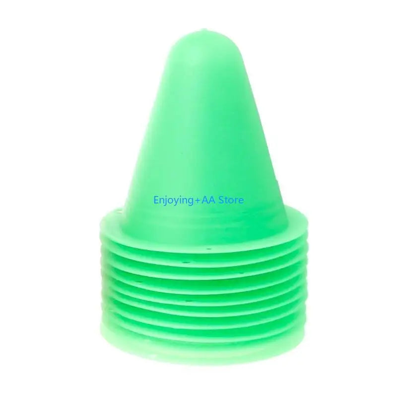 Y98F 10 Pcs Skate Marker Cones Roller Football Soccer Training Equipment Marking Cup - Buy online at  Vibe In Cart.