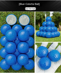 5Pcs/Pack PGM Golf Color Ball New Golf Color Ball Two/Three Layer Practice Ball Multi Color Solid Ball  Q006 - Buy online at  Vibe In Cart.