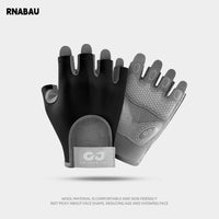 Women's Half Finger Breathable Anti-Slip Cycling Gloves