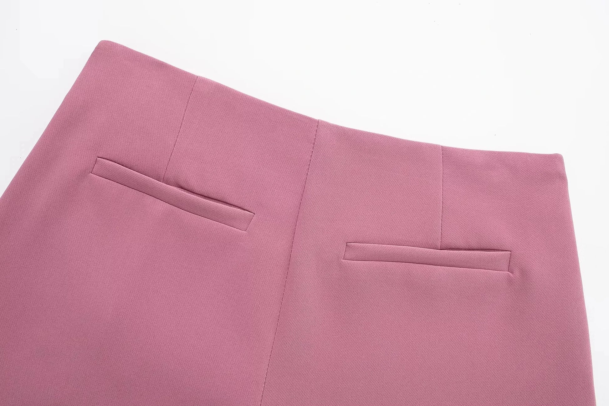 Women's High Waist Asymmetric Mini Regular Fit Polyester Skort