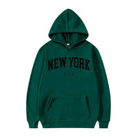 Men's Polyester Hooded Pullover Hoodie With Print