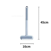 Double-Sided Reusable Pet Grooming Gloves For Hair Removal, Black