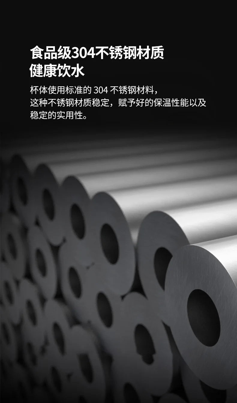 380/510ml Thermos Coffee Mug Stainless Steel Coffee Cup Temperature Display Vacuum Flask Thermal Tumbler Insulated Water Bottle - Buy online at  Vibe In Cart.