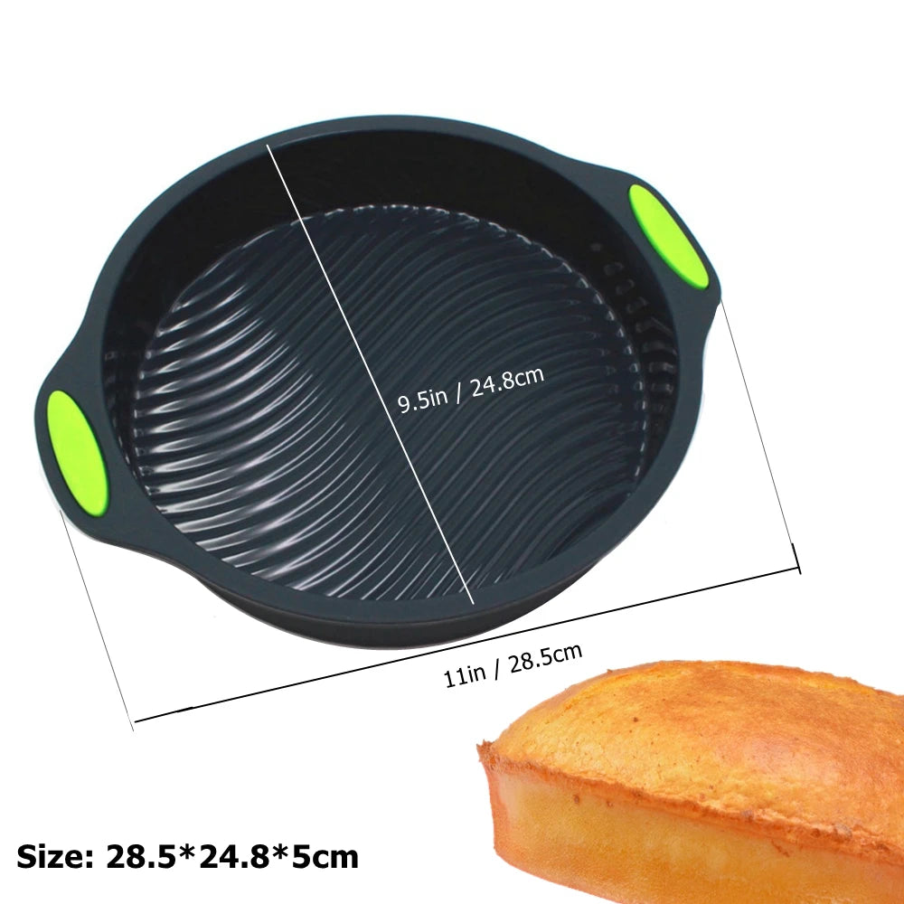Food Grade Silicone Cake Molds Toast Tray Bread Pan Brownie Dessert Madeleine Cake Moulds Baguette Baking Tools Bakeware - Buy online at  Vibe In Cart.