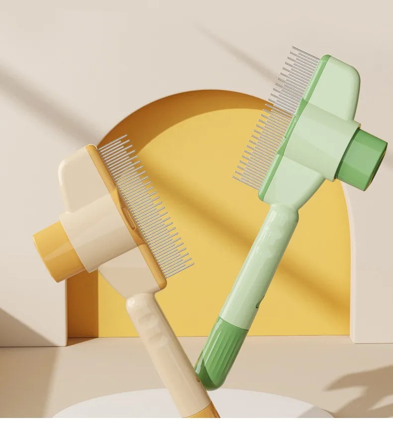 Dog Comb Pet Hair Remover One Button Dogs Brush Self-cleaning Cat Brush Massage Combs for Dog Grooming Brushes for Pet Products - Buy online at  Vibe In Cart.