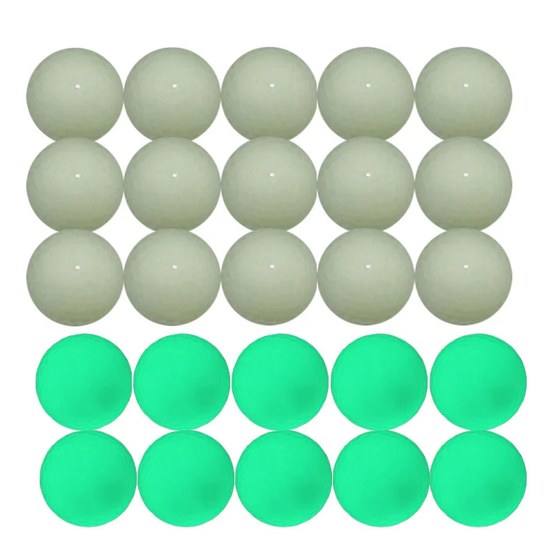 Golf Balls That Absorb Light And Glow In Dark, 10 Pack