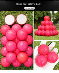 5Pcs/Pack PGM Golf Color Ball New Golf Color Ball Two/Three Layer Practice Ball Multi Color Solid Ball  Q006 - Buy online at  Vibe In Cart.