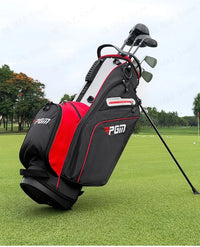 Lightweight Unisex Nylon Golf Rack Bag with 14 Insertions and Shoulder Strap