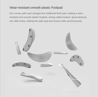 Ergonomic Silicon Gel Non-Slip Mouse Pad with Wrist Rest