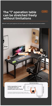 Computer desk Home corner table Study table Office writing desk E-sports - Buy online at  Vibe In Cart.