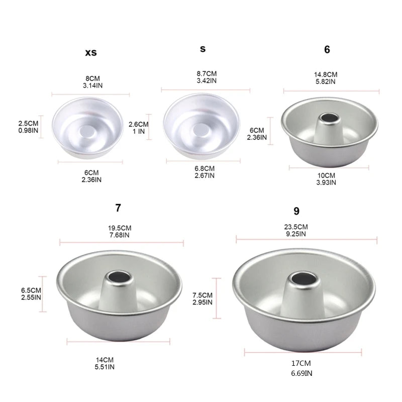 Aluminum Alloy Bakeware DIY  Cake Mold Kitchen Baking Accessories 6 Sizes T5EF - Buy online at  Vibe In Cart.