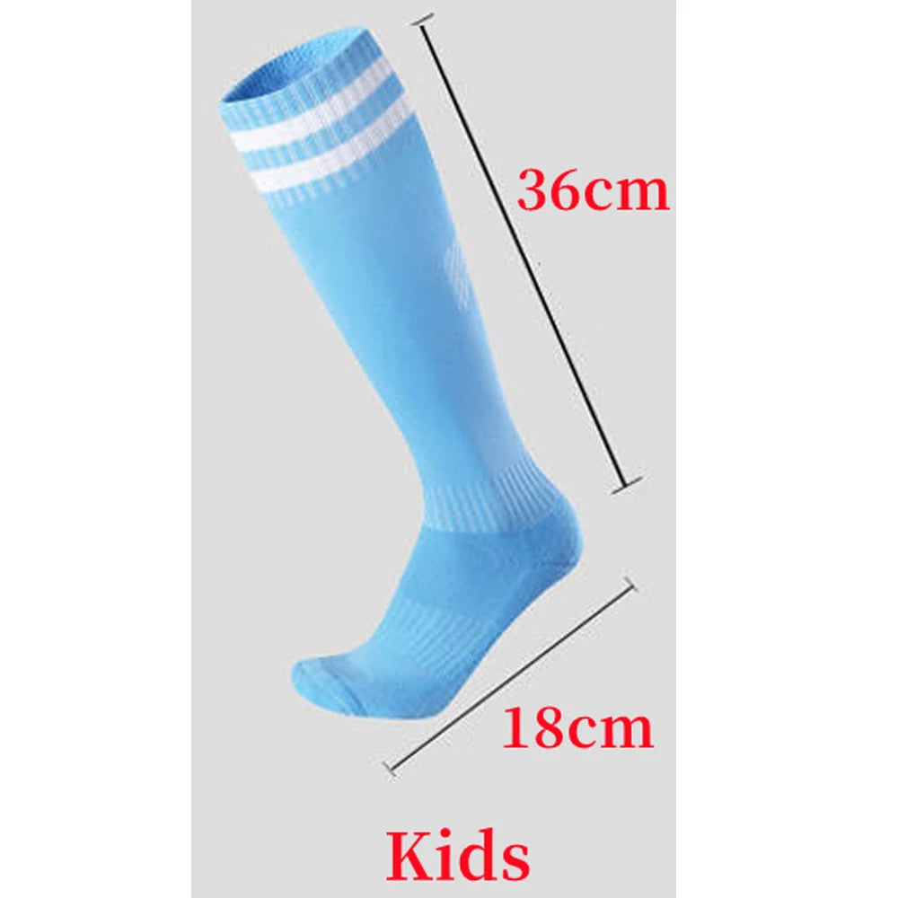Football Socks Kids Children Soccer Stockings High Quality Long Tube Knee Cotton Legging Baseball Running Sport Boy Girl Socks - Buy online at  Vibe In Cart.