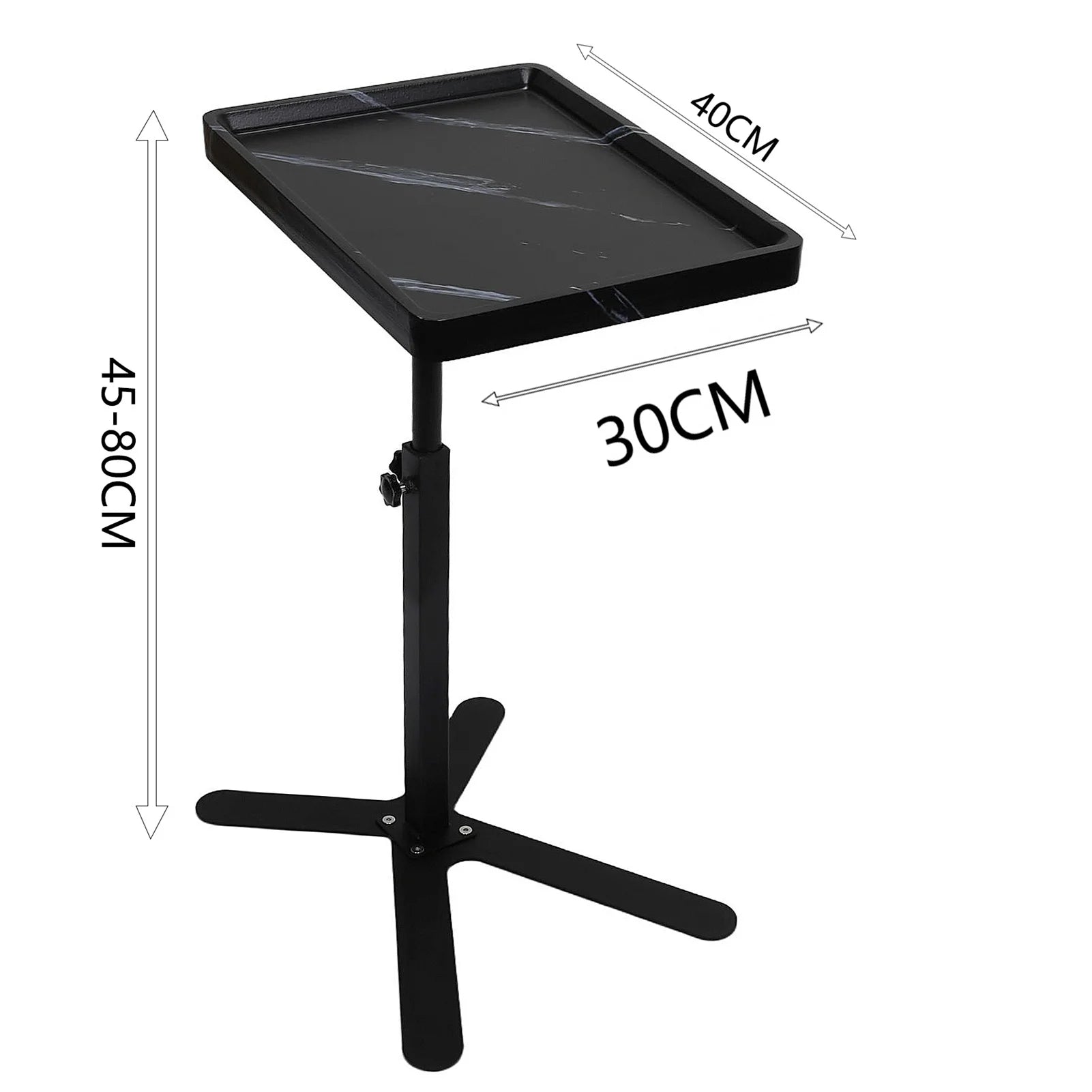 Wooden Rectangle Coffee Table for Living Room with Wheels