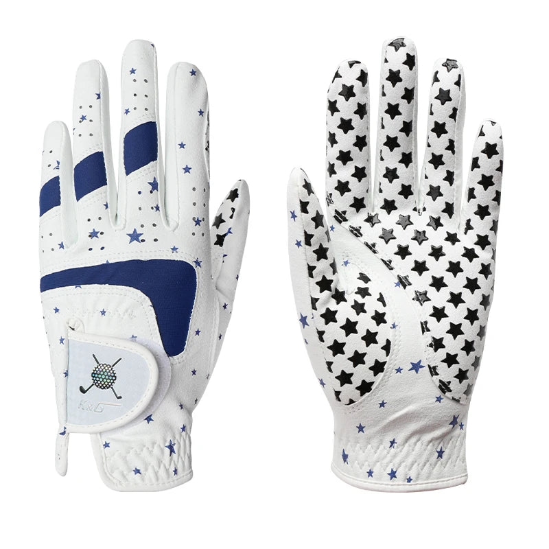 Golf Gloves Children's Golf Gloves Child Boys Girls PU Microfiber Cloth Breathable Non-slip Protection A Pair Kids Velcro Gifts - Buy online at  Vibe In Cart.