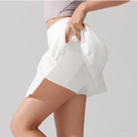 VITALINOVO Pleated Tennis Skirt for Women with Pocket Shorts Women's High Waisted Lightweight Athletic Golf Skorts Skirts Flowy - Buy online at  Vibe In Cart.