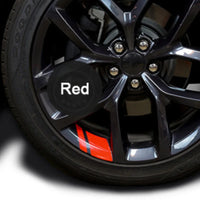 6Pcs Car Sticker Reflective Wheel Hub Decals Resistant Cover Exterior Accessory Car Decor Car Stickers for Dodge Chrysler Jeep - Buy online at  Vibe In Cart.